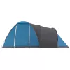 Dome tent COLEMAN Waterfall 5 (Model 2025) with tunnel extension, Blue/Grey