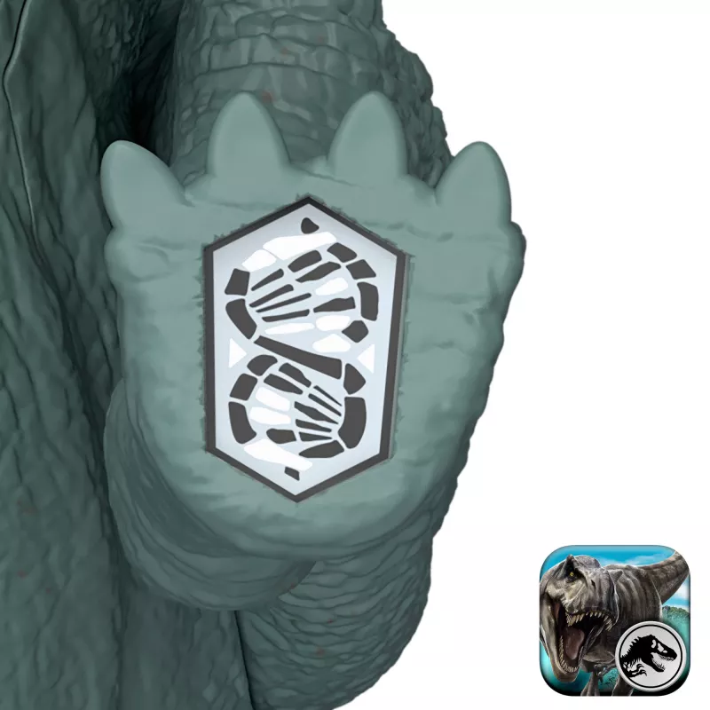 Jurassic World Rebirth Wild Roar Maiasaura Dinosaur Toy, Tail Controlled Attack Chomp & Sound