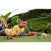 Jurassic World Rebirth Wild Roar Utahraptor Dinosaur Toy, Tail Controlled Attack Chomp & Sound
