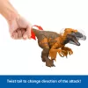 Jurassic World Rebirth Wild Roar Utahraptor Dinosaur Toy, Tail Controlled Attack Chomp & Sound