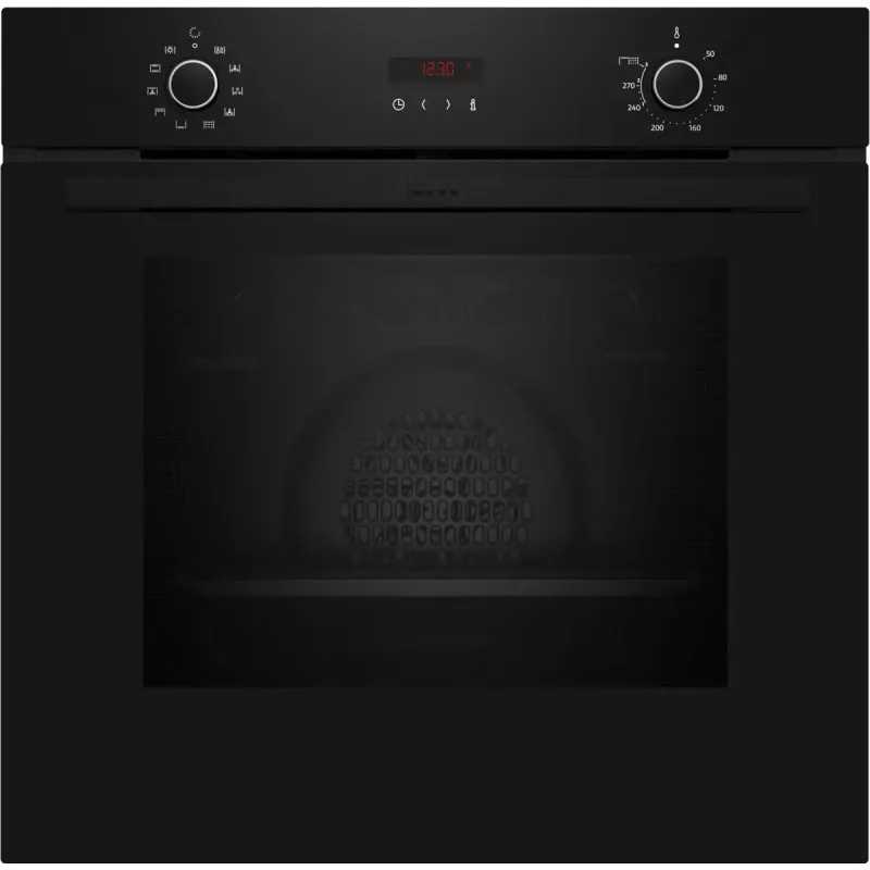 Ceramic hob and electric oven set NEFF B2CCG6AK3 + T18SDH9L0 — Glass-ceramic 4-zone hob, 71 L electric oven, CircoTherm®