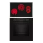 Ceramic hob and electric oven set NEFF B2CCG6AK3 + T18SDH9L0 — Glass-ceramic 4-zone hob, 71 L electric oven, CircoTherm®