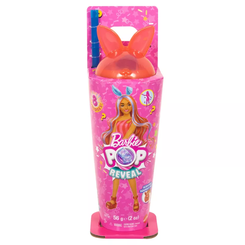 Mattel Barbie Pop! Reveal Shakes Series Kitten Doll, JCN87