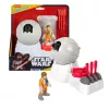Fisher-Price Imaginext STAR WARS Rebel Base Cannon Toy with Luke Skywalker Diecast Character Key, 5 Pieces