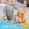 Toy capybara Fisher-Price Snuggly Snacky Capy 0.5 years