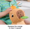 Toy capybara Fisher-Price Snuggly Snacky Capy 0.5 years