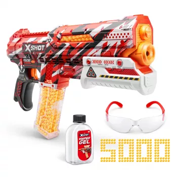 XSHOT Hyper Gel Clutch Blaster (5,000 Hyper Gel Pellets) ZURU