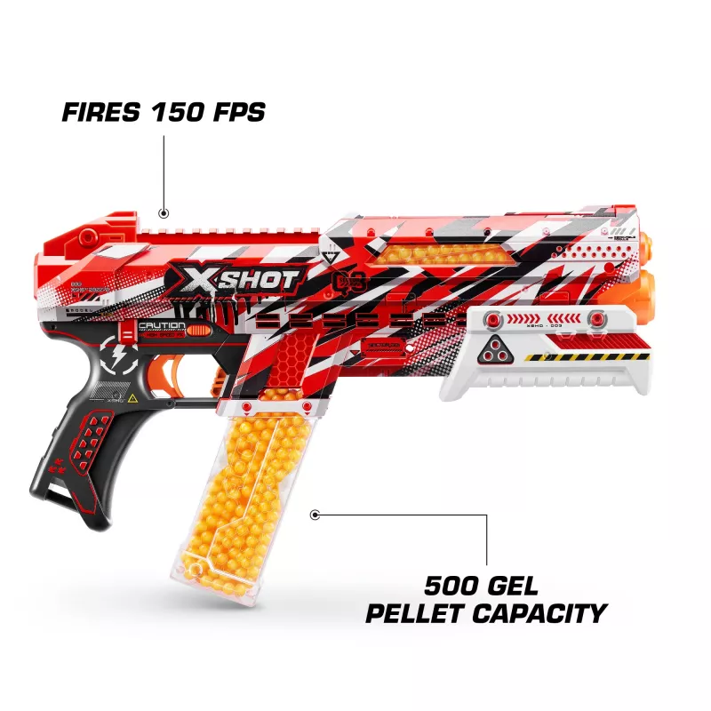XSHOT Hyper Gel Clutch Blaster (5,000 Hyper Gel Pellets) ZURU