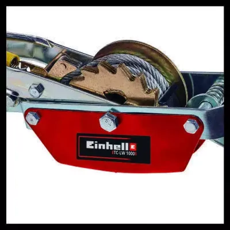 Einhell TC-LW 1000 Hand Lever Winch, 1000 kg, 2.2 m Cable