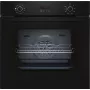 Built-in electric oven NEFF N 30 B2CVG6AK3 — 71 L, black, rotary controls, electronic clock, A+