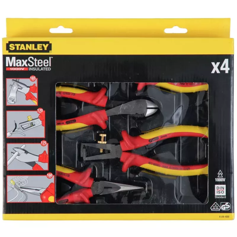 Pliers Stanley FATMAX 4 piece VDE 4-84-489