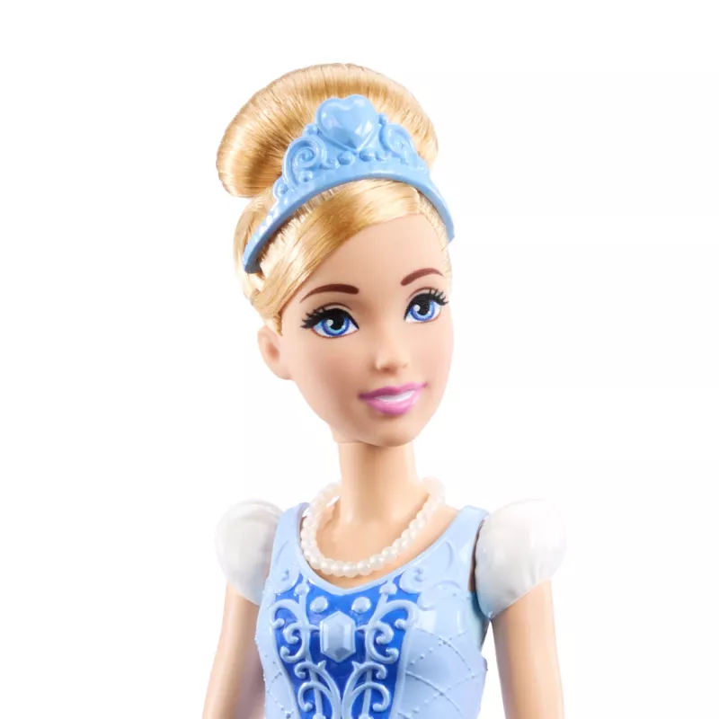 Disney Princess 2-in-1 Stories Cinderella Fashion Doll with 2 Snap-On Bodices, 2 Skirts & 9 Accessories