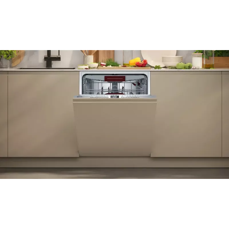 Dishwasher NEFF S255ECX15E fully built-in, 14 place settings, A energy class, 42 dB, Home Connect