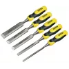 Wood Chisel Set Stanley 5-Piece DynaGrip 2-16-885