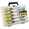 Wood Chisel Set Stanley 5-Piece DynaGrip 2-16-885