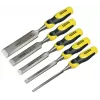 Wood Chisel Set Stanley 5-Piece DynaGrip 2-16-885