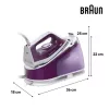 Braun CareStyle 1 IS1514VI 2200 W 1.7 L Ceramic soleplate Purple