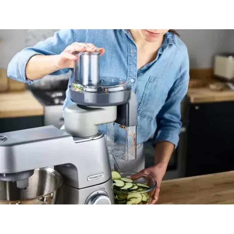 Food processor Kenwood KVL4140S — 1200 W, 6.7 L stainless steel bowl, Silver