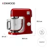 Kenwood kMix food processor 1000 W 5 L Red