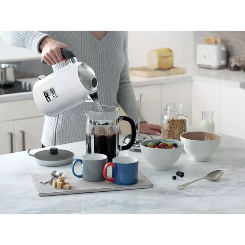 Kenwood ZJX650WH electric kettle 1 L 2200 W Silver, White
