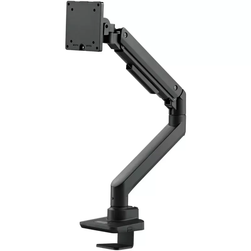 Monitor arm SILVERSTONE SST-ARM14B for 17–49 inch monitors, black, single-screen adjustable mount