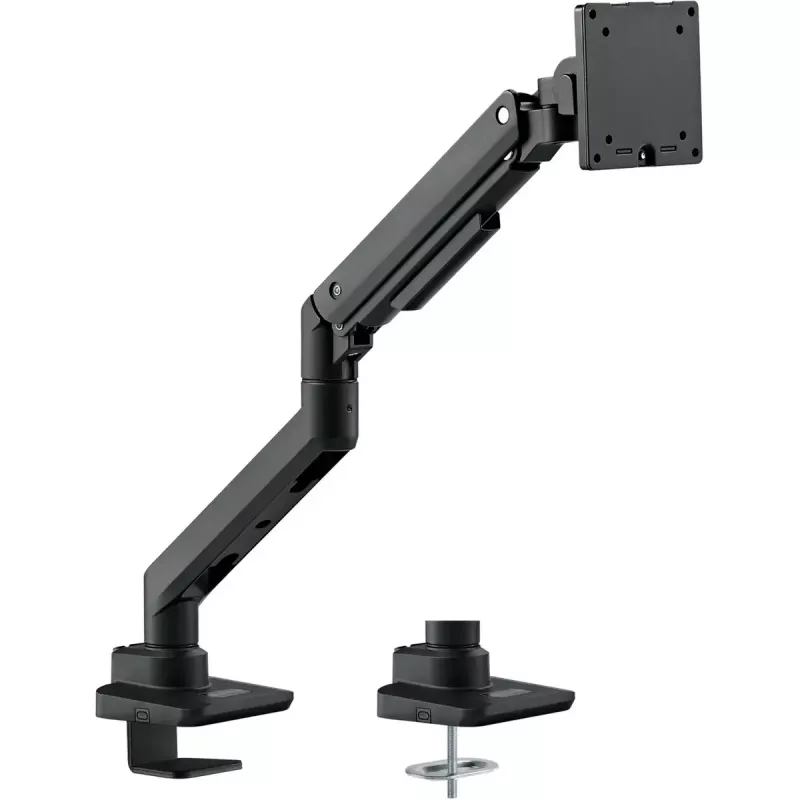 Monitor arm SILVERSTONE SST-ARM14B for 17–49 inch monitors, black, single-screen adjustable mount