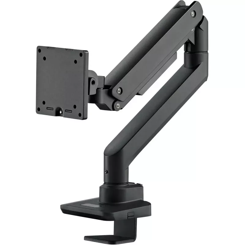 Monitor arm SILVERSTONE SST-ARM14B for 17–49 inch monitors, black, single-screen adjustable mount