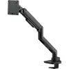 Monitor arm SILVERSTONE SST-ARM14B for 17–49 inch monitors, black, single-screen adjustable mount