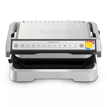 Contact grill Tefal OptiGrill 2in1 GC773D Stainless steel 2100 W