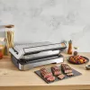 Contact grill Tefal OptiGrill 2in1 GC773D Stainless steel 2100 W
