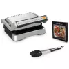 Contact grill Tefal OptiGrill 2in1 GC773D Stainless steel 2100 W