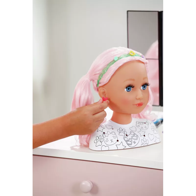 BABY born Styling Marker & Accessories, Makeup/Styling doll head, Female, 3 yr(s), Boy/Girl, Multicolour
