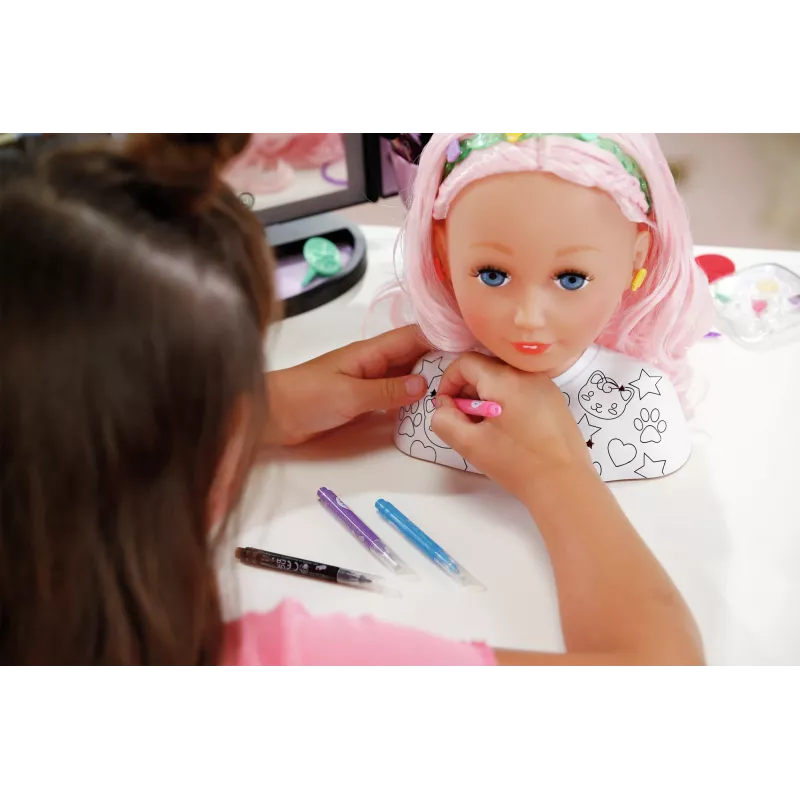 BABY born Styling Marker & Accessories, Makeup/Styling doll head, Female, 3 yr(s), Boy/Girl, Multicolour