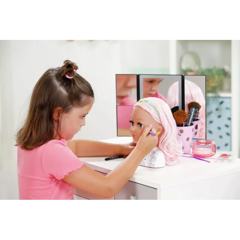 BABY born Styling Marker & Accessories, Makeup/Styling doll head, Female, 3 yr(s), Boy/Girl, Multicolour