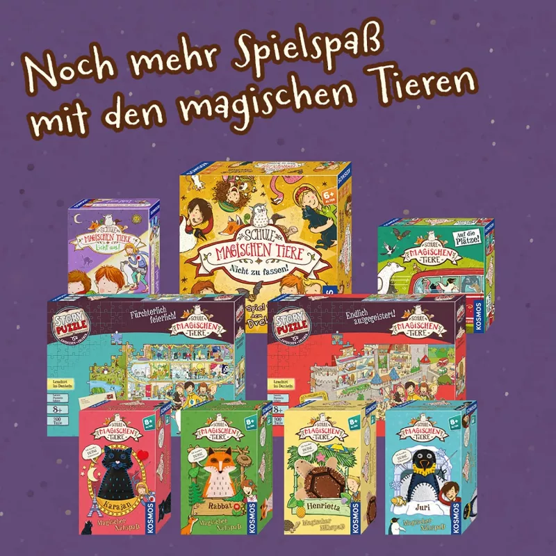 Puzzle Kosmos Die Schule der magischen Tiere 8+