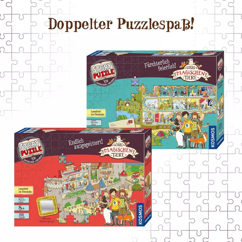 Puzzle Kosmos Die Schule der magischen Tiere 8+