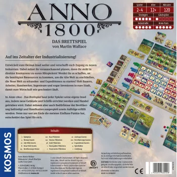 Kosmos Anno 1800 Board game Strategy