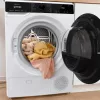 Tumble dryer Gorenje DPNA93W heat pump, freestanding front-load, 9 kg, white, energy class C