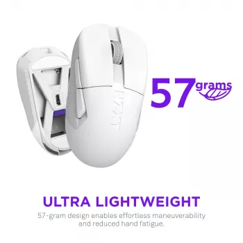 NZXT Lift Elite Wireless Gaming Mouse White