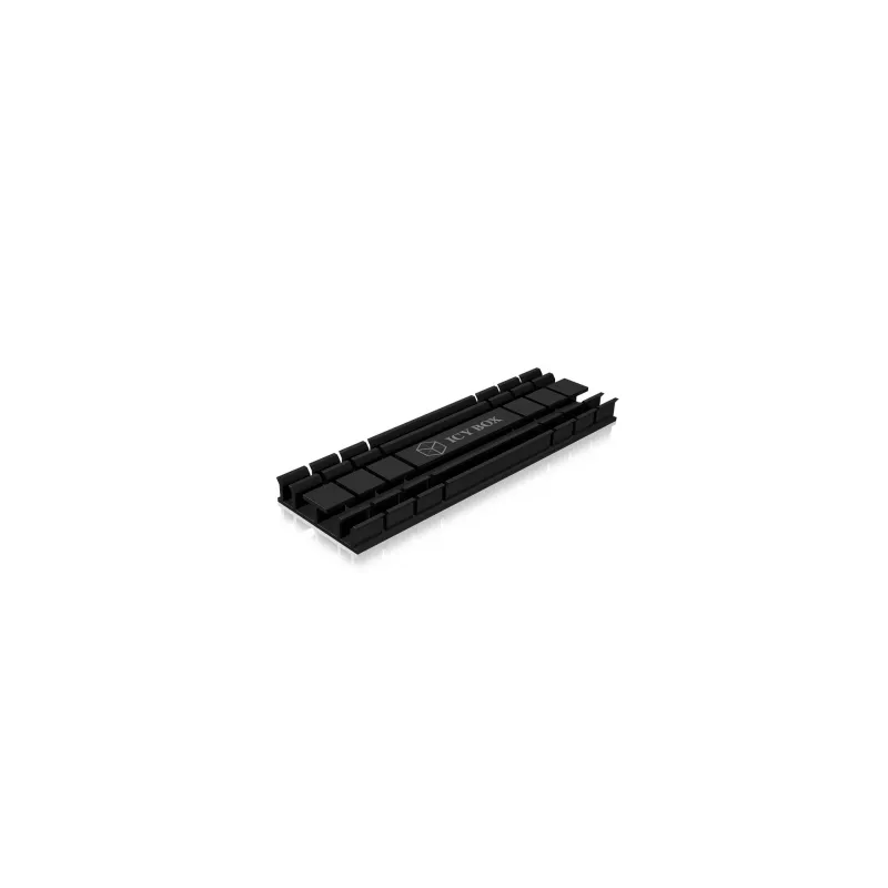 ICY BOX IB-M2HS-701 M.2 NVMe SSD Heatsink/Radiator Black 1 pc(s)