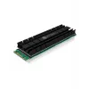ICY BOX IB-M2HS-701 M.2 NVMe SSD Heatsink/Radiator Black 1 pc(s)