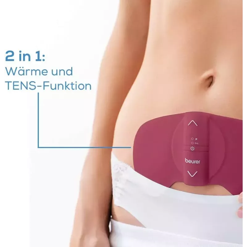 Replacement electrode set for Beurer EM50 Menstrual Relax — replacement pads and lead wires for pain relief and muscle relaxation