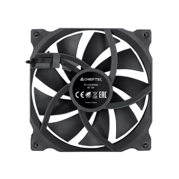 Chieftec ZF-1225PWM computer cooling system Computer case Fan 12 cm Black 1 pc(s)