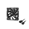 Chieftec ZF-1225PWM computer cooling system Computer case Fan 12 cm Black 1 pc(s)