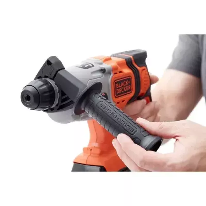 Drill Black & Decker BCD900E2K-QW 1880 RPM SDS Plus, 2.5 Ah Battery
