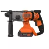 Drill Black & Decker BCD900E2K-QW 1880 RPM SDS Plus, 2.5 Ah Battery