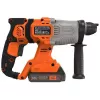 Drill Black & Decker BCD900E2K-QW 1880 RPM SDS Plus, 2.5 Ah Battery