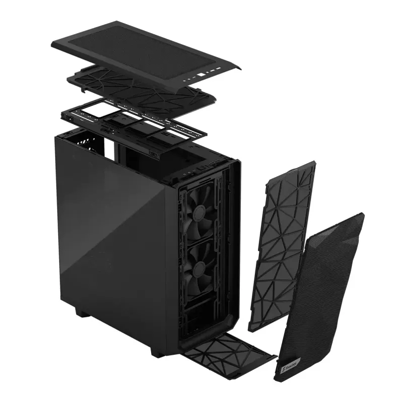 PC Case Fractal Design Meshify 2 Compact Tower Black
