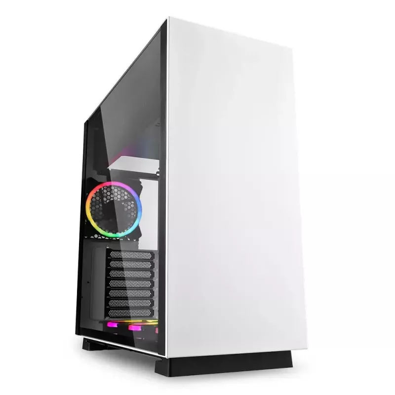 PC Case Sharkoon Pure Steel RGB Midi Tower White