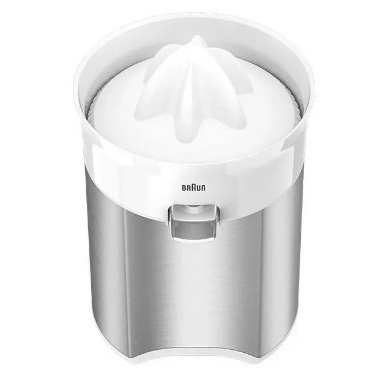 Braun CJ5050 WH electric citrus press 60 W Metallic, White